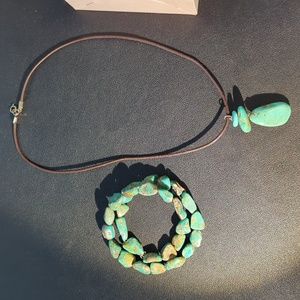 J. Jill matching necklace and bracelet